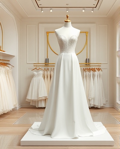 Vestido de Noiva Clássico Premium