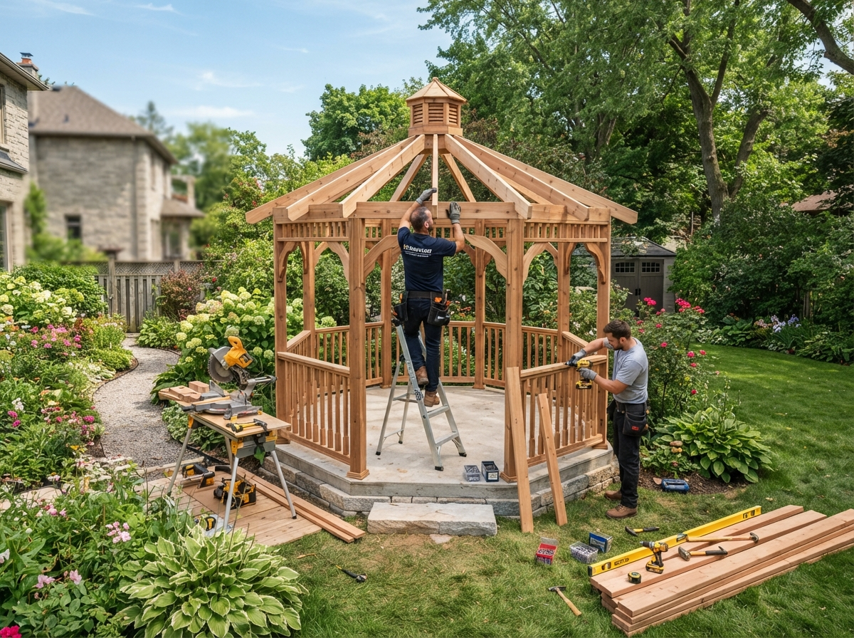 Gazebo assembly