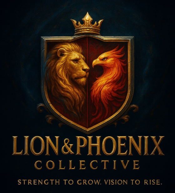 Lion & Phoenix Collective - Symbol of strength and reinvention