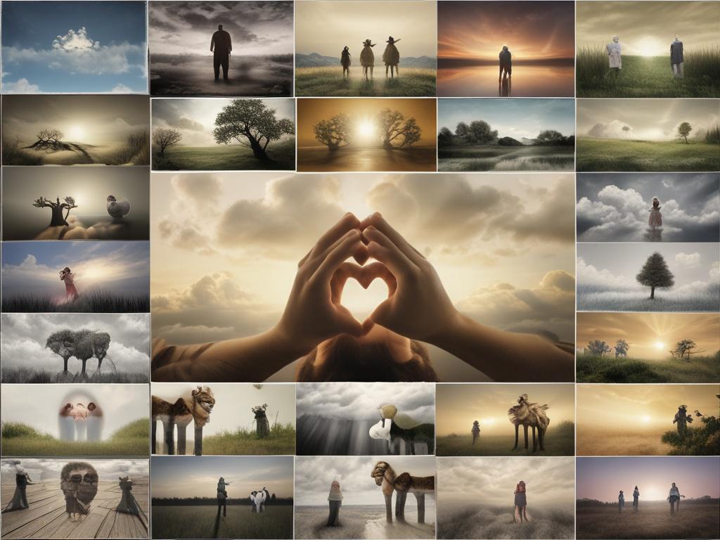 Here are some keywords to generate a compelling image that reflects the blog titled "How To Have Faith In The Midst Of Grief":

1. Faith
2. Grief
3. Hope
4. Light
5. Heart
6. Comfort
7. Healing
8. Nature (e.g., sunrise, soft clouds)
9. Hands (reaching out or holding)
10. Cross (or other symbols of faith)
11. Serenity
12. Support (people holding hands or comforting)
13. Peaceful Landscape
14. Tears and Smiles (contrasting emotions)
15. Prayer (or someone in a meditative pose)

These keywords can help create 