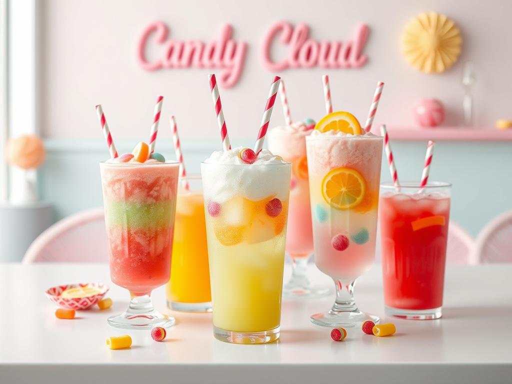 A vibrant, high resolution image showcasing a colorful array of