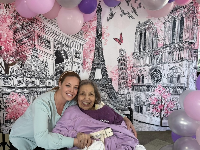 Person with varying abilities engaged in meaningful activity