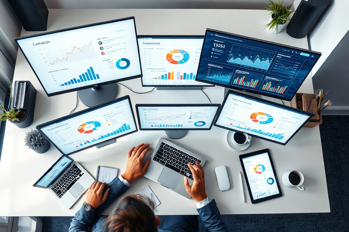 Digital marketing workspace