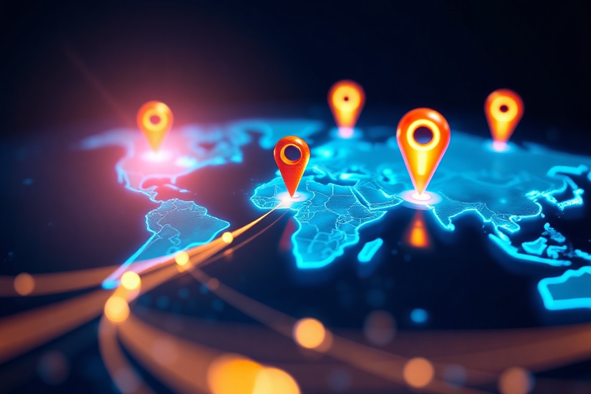 Local business growth visualization