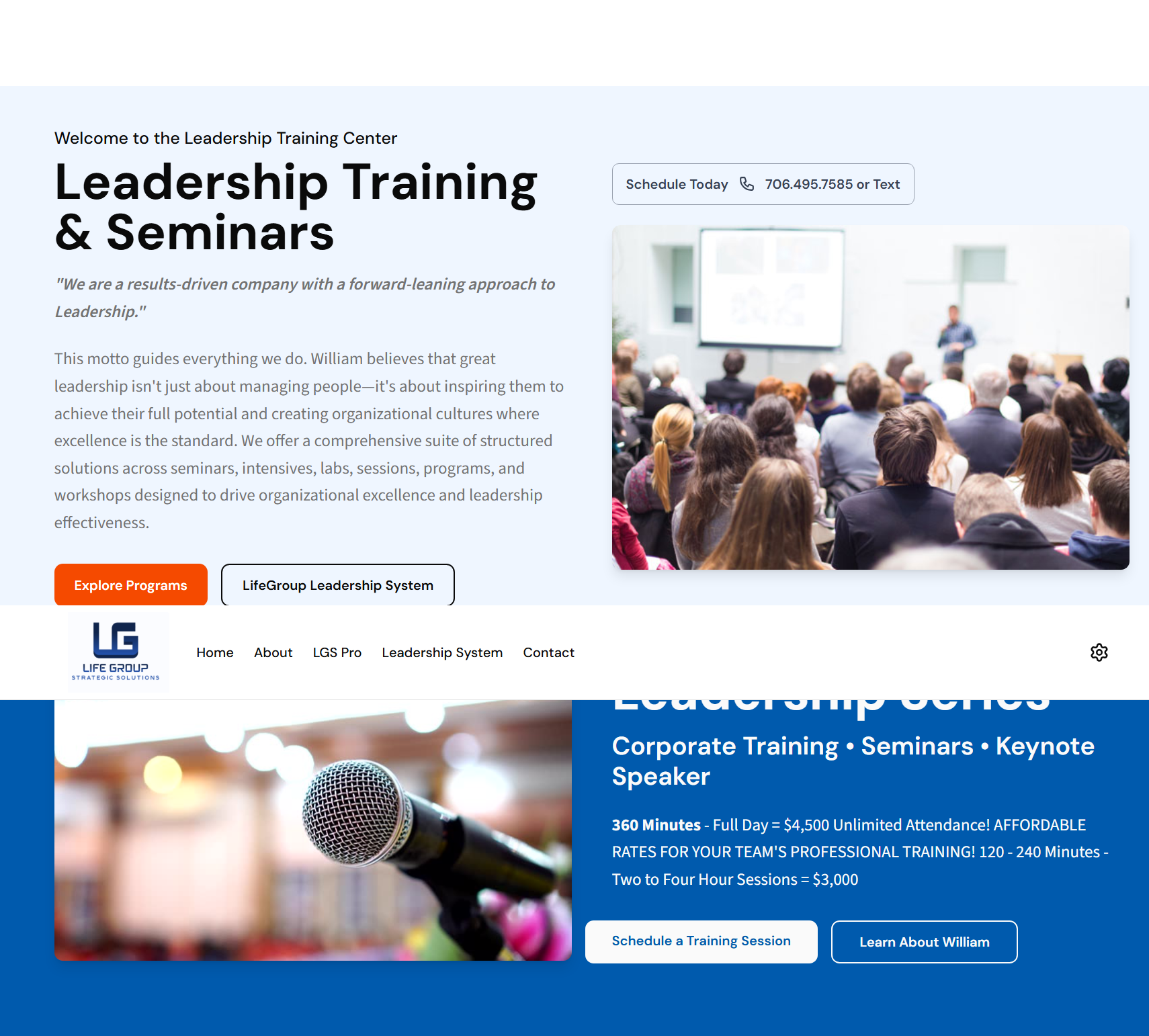 Life Group Strategy website