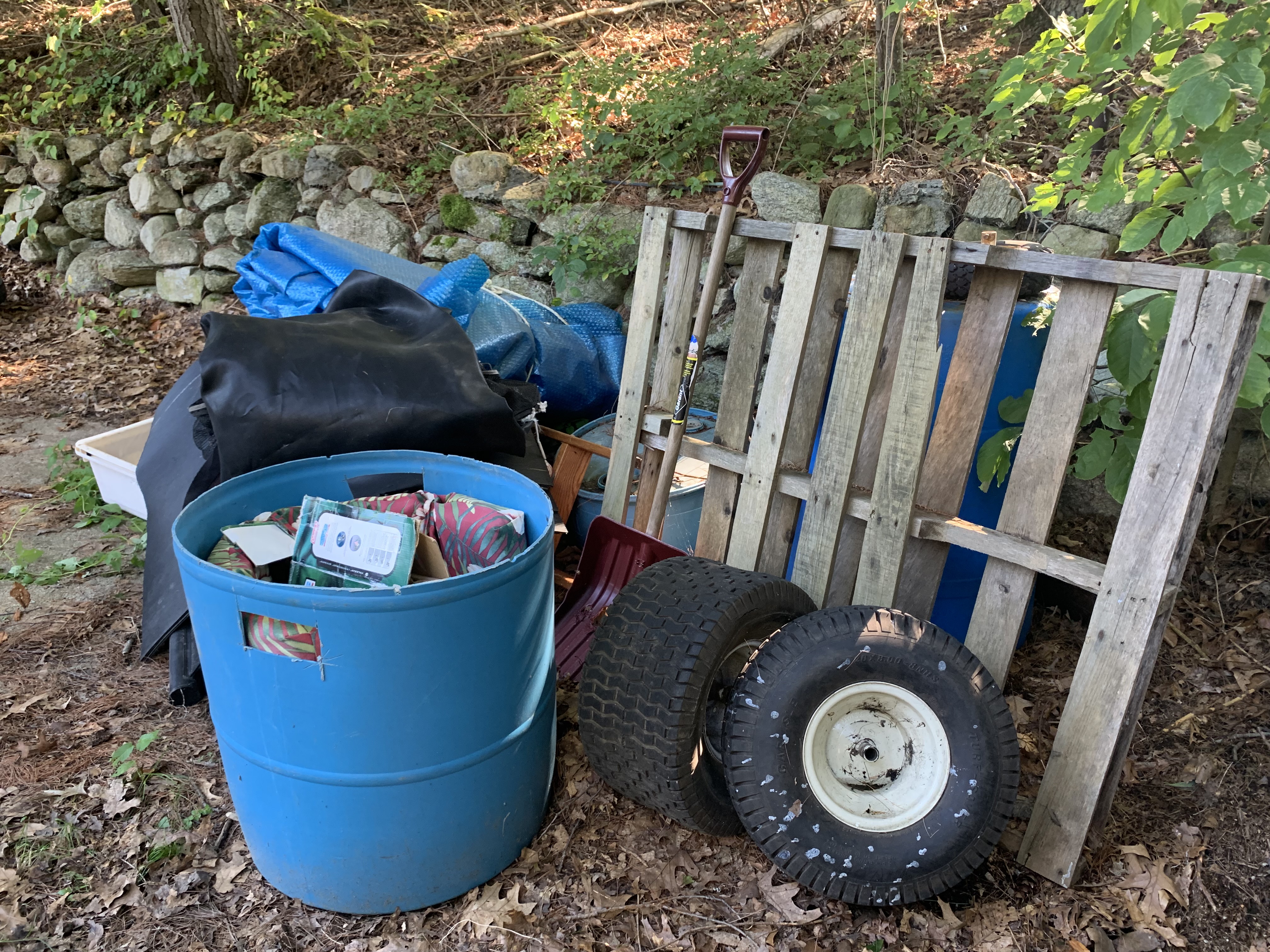 After junk removal