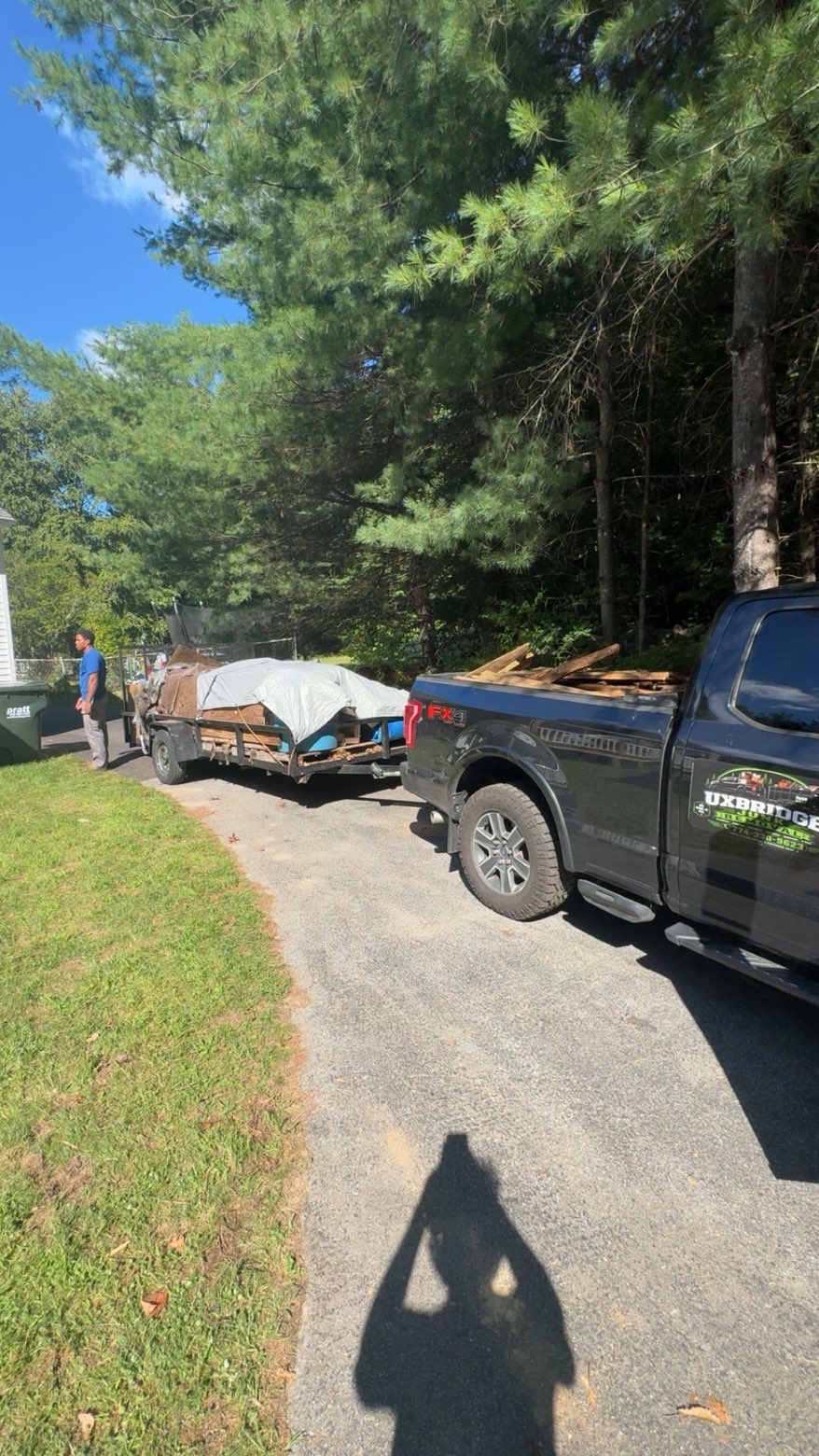 After junk removal