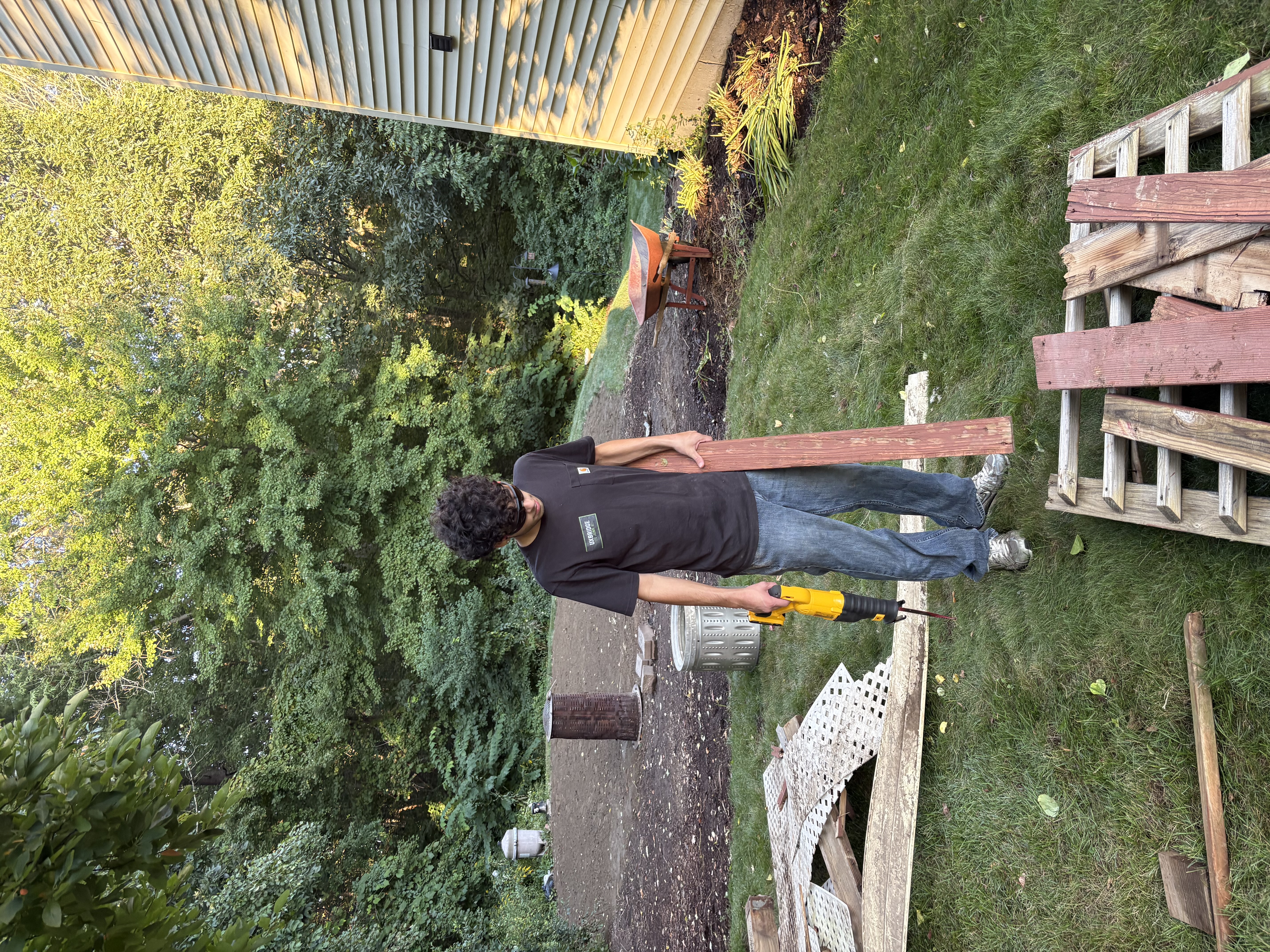 Before junk removal