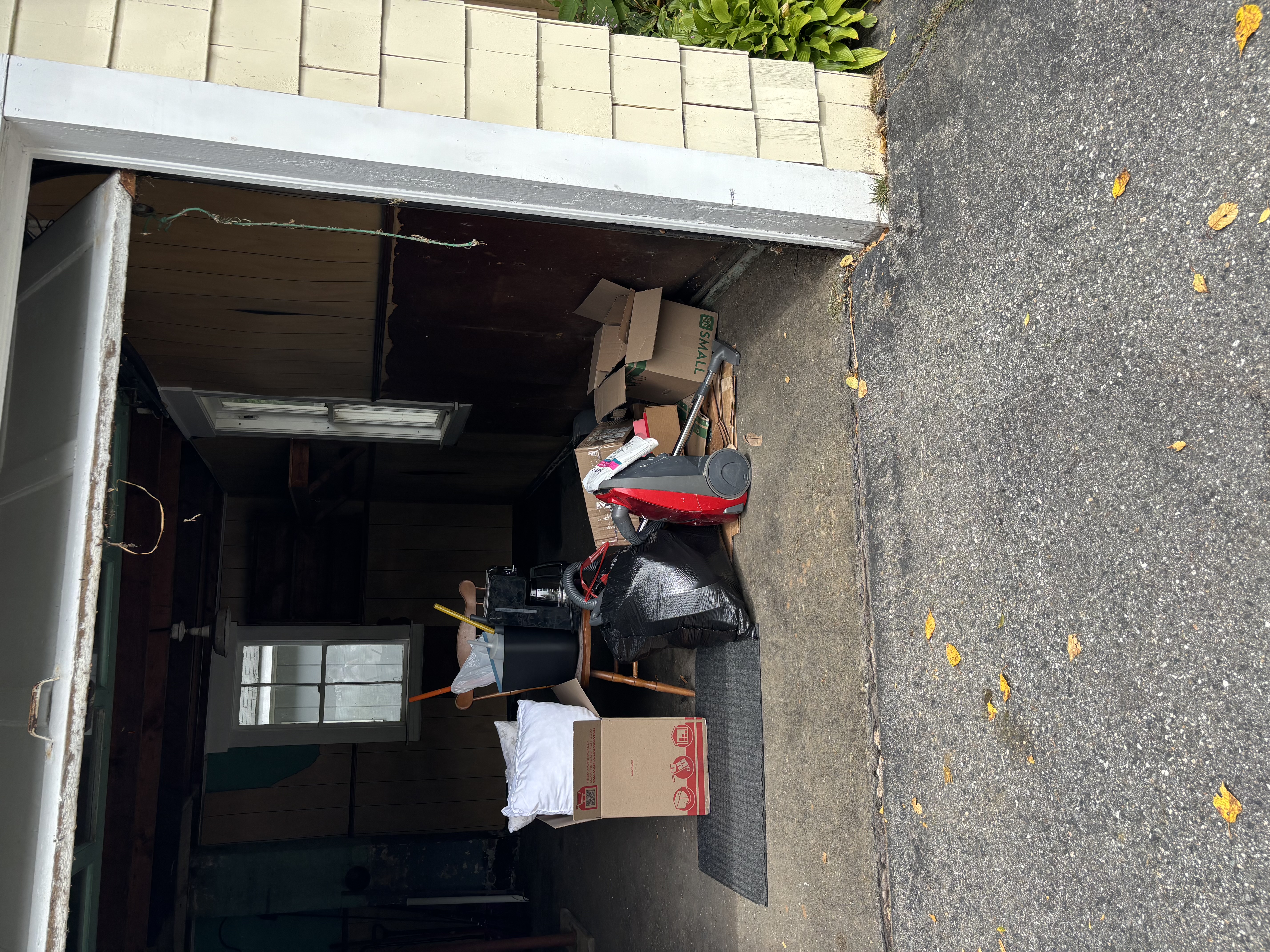 Before junk removal