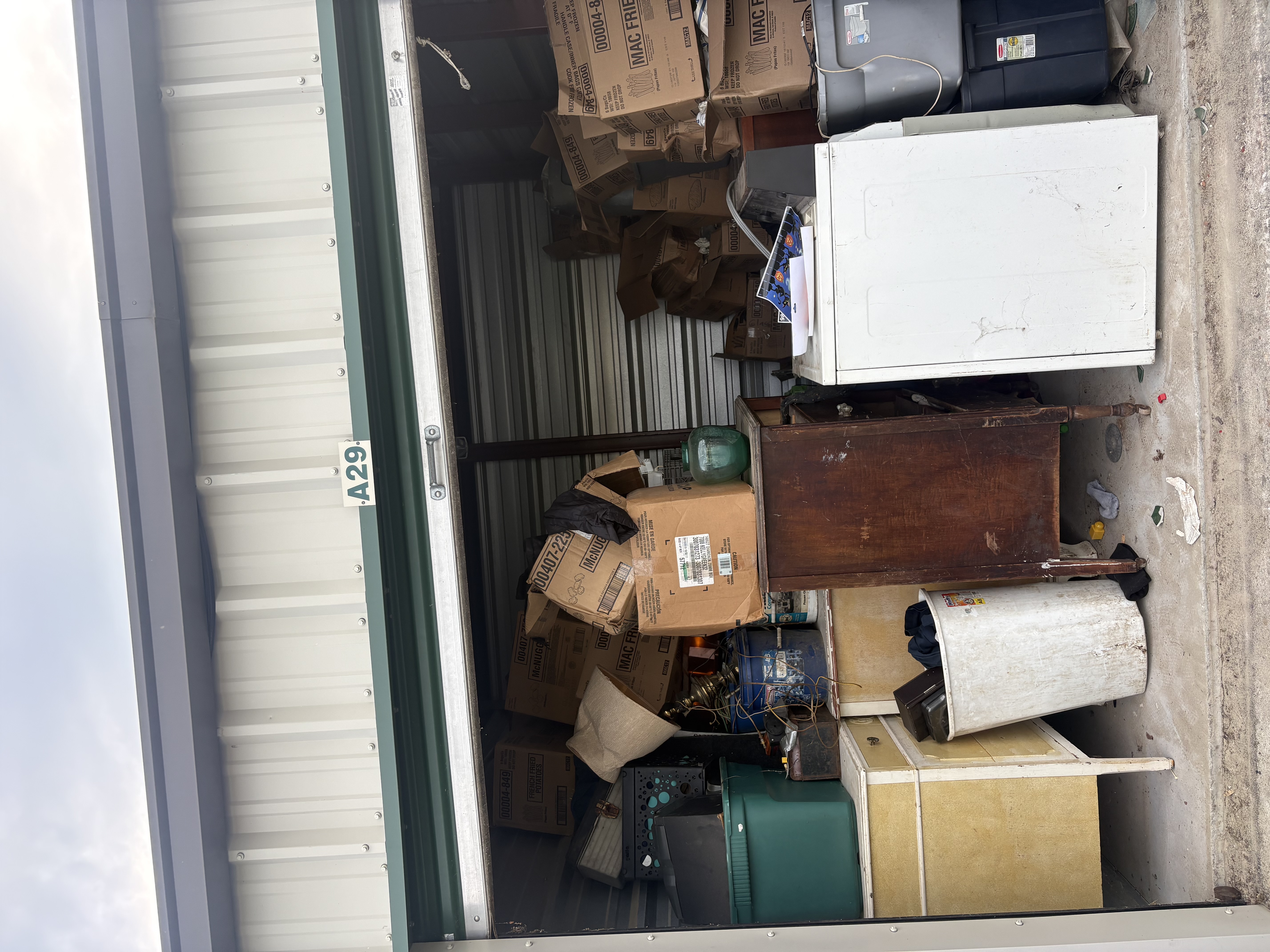 Completed junk removal project