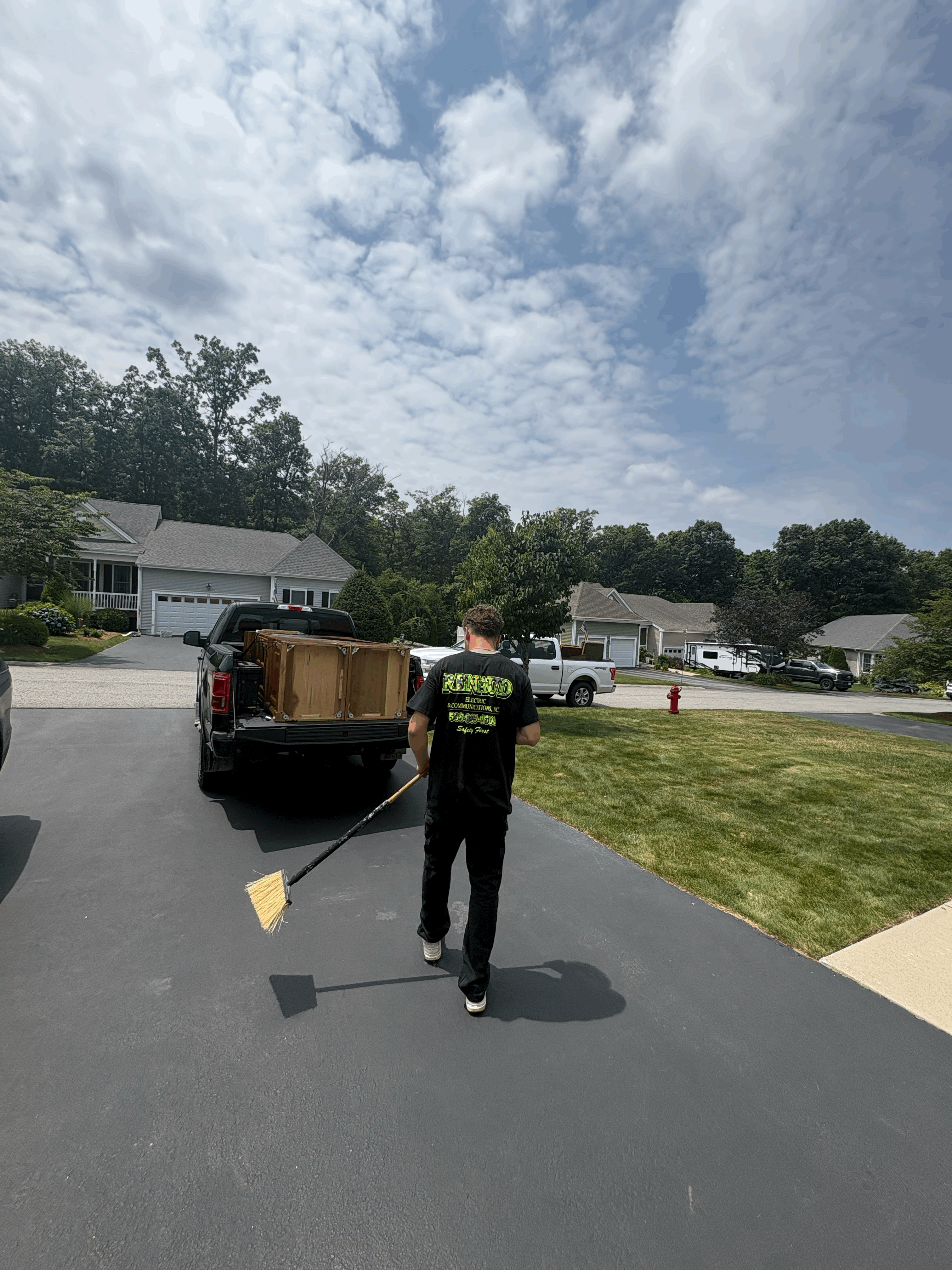 Completed junk removal project