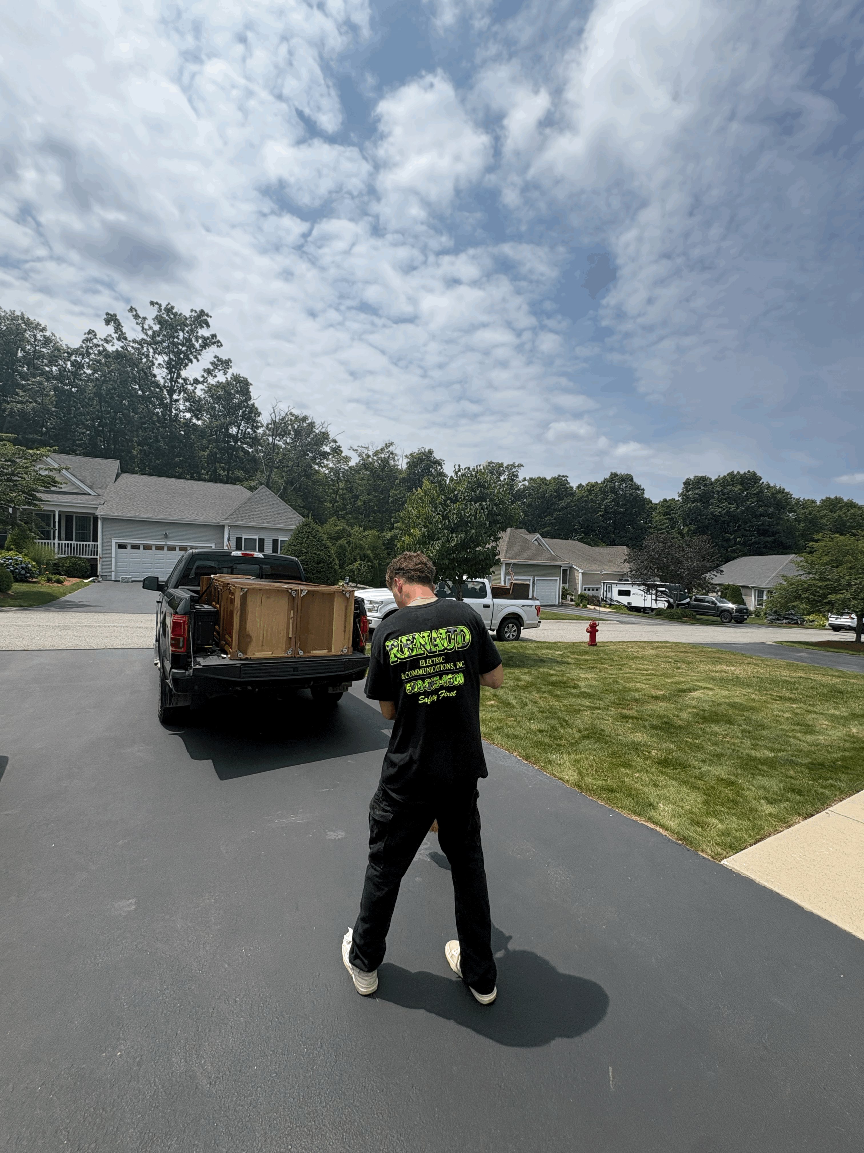 Completed junk removal project