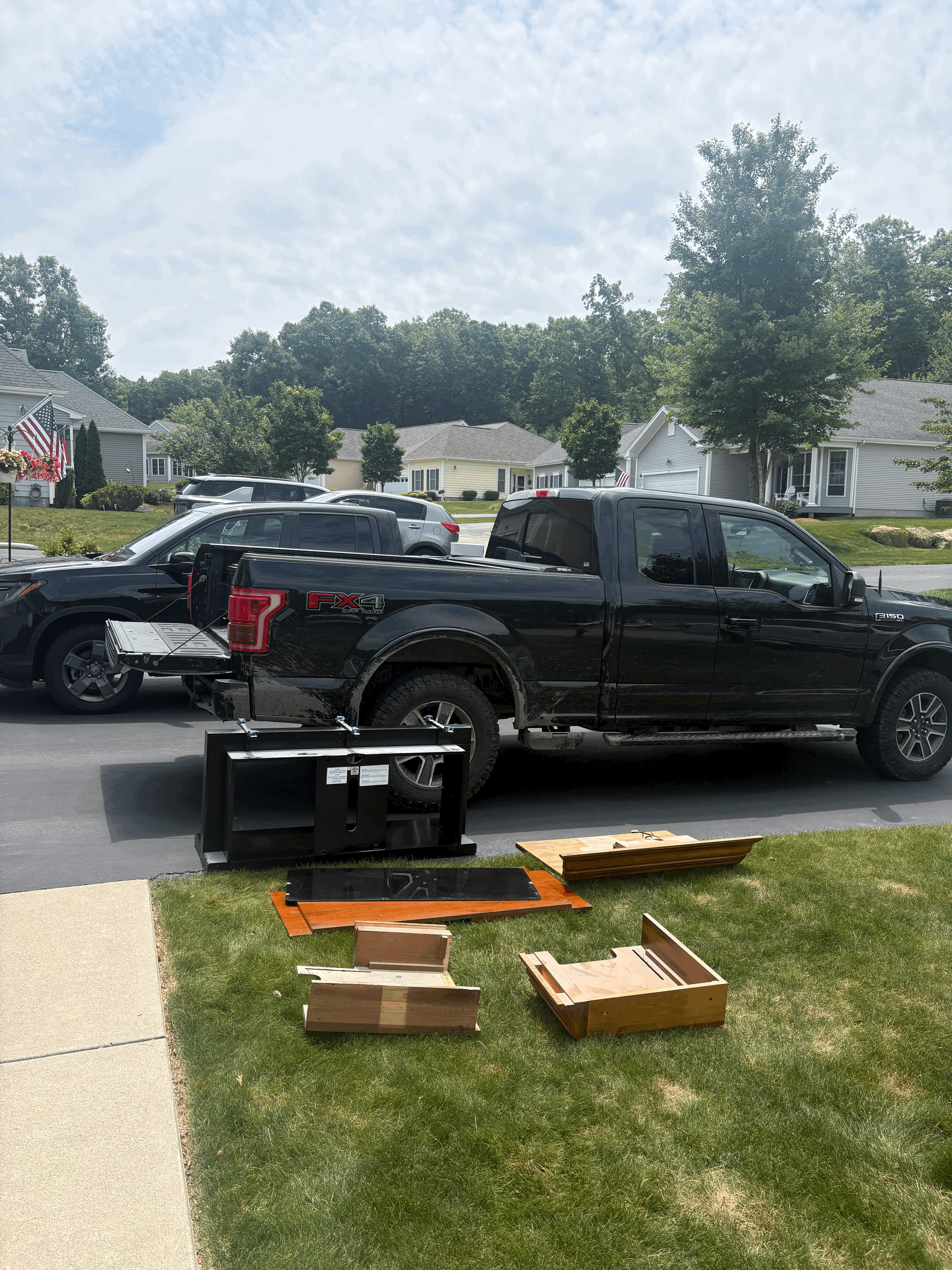 Completed junk removal project