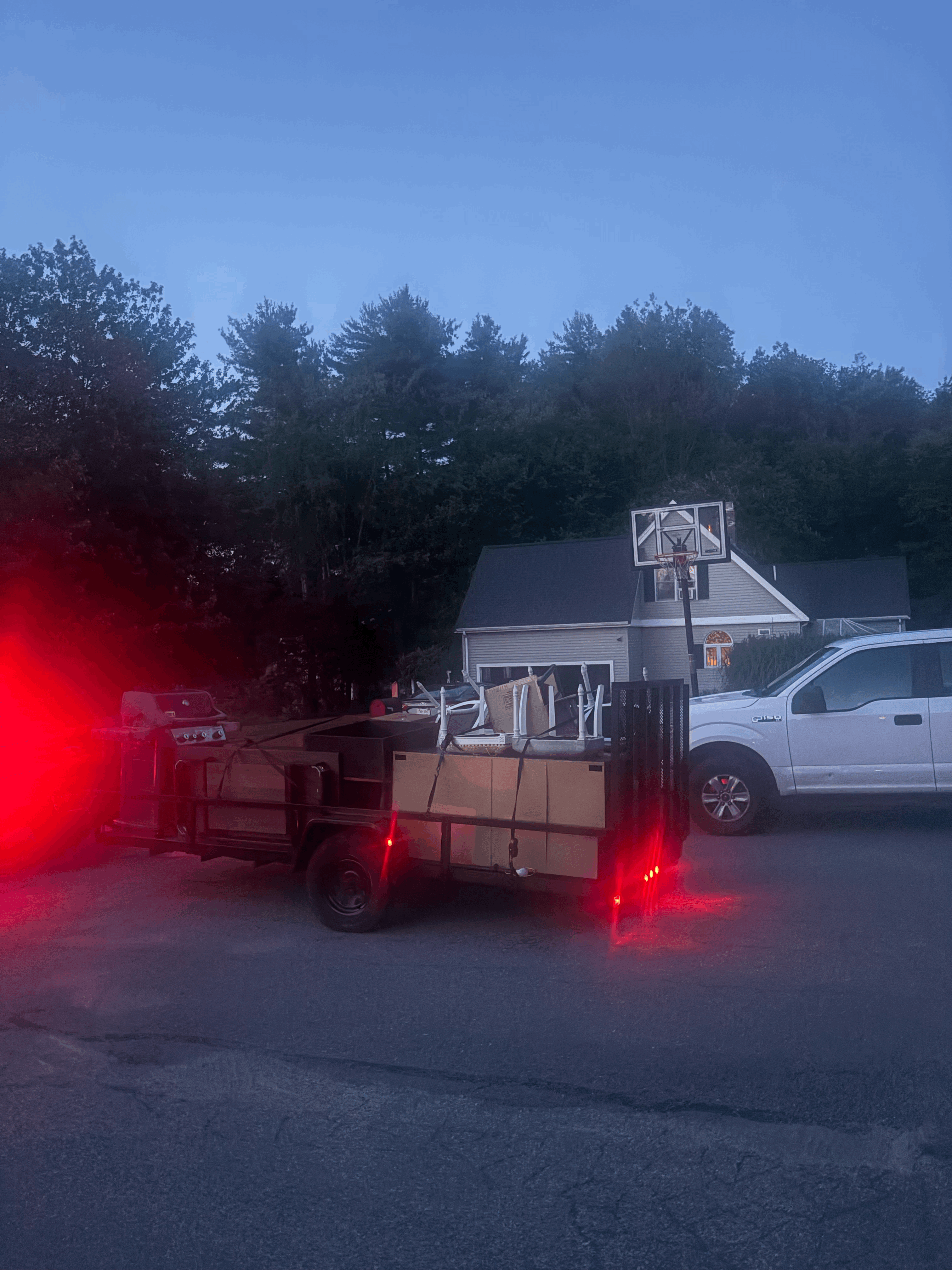 Completed junk removal project