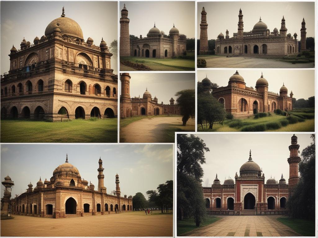 Here are some keywords to generate an image that best reflects the blog titled "Discover the Rich History of Jessore":

1. Historical landmarks
2. Khajura Mosque
3. Ancient architecture
4. Cultural heritage
5. Scenic landscapes
6. Local traditions
7. Jute fields
8. Vintage photographs
9. Artifacts
10. Festivals in Jessore
11. Traditional crafts
12. Historical maps
13. Local monuments
14. People of Jessore
15. Heritage sites
16. Tranquil rivers
17. Jessore history timeline
18. Colorful bazaars 
19. Storytell