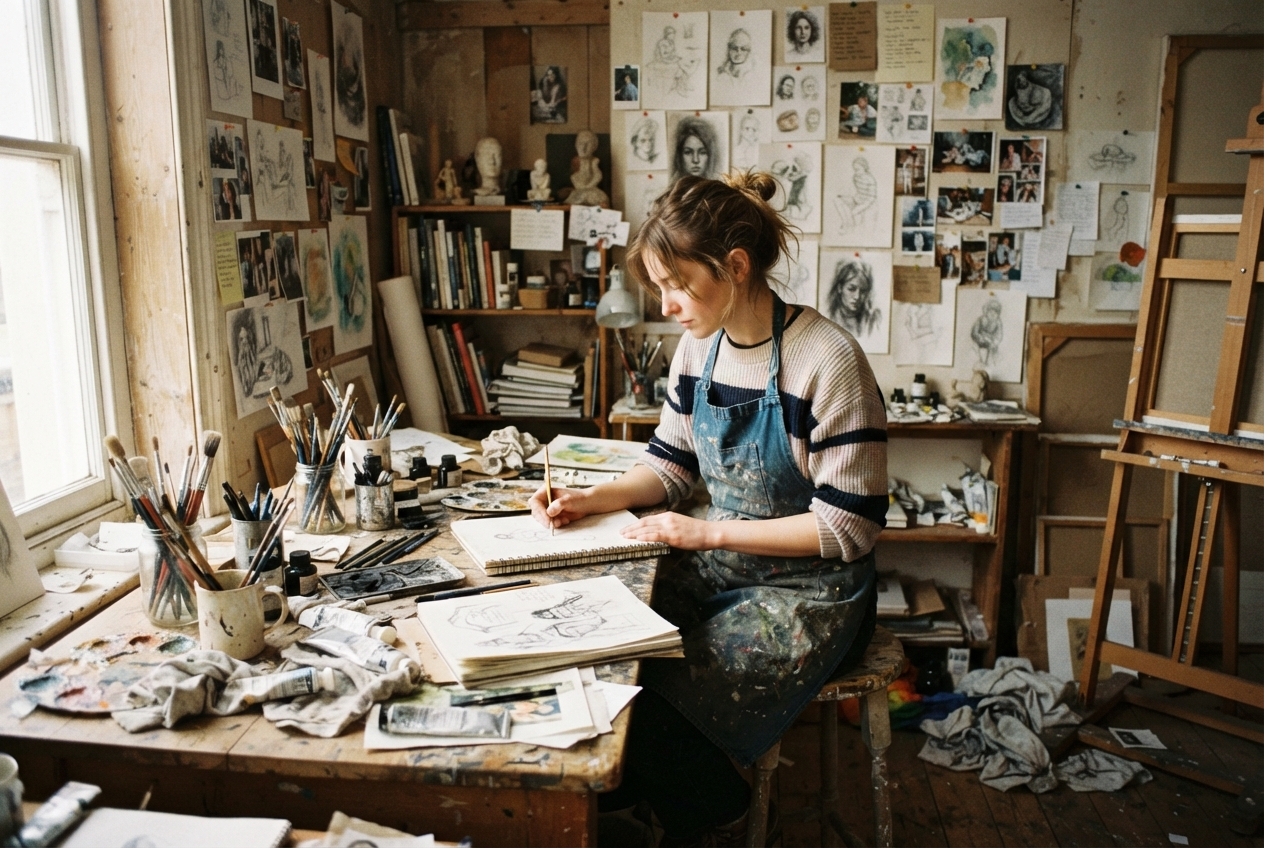 Studio workspace