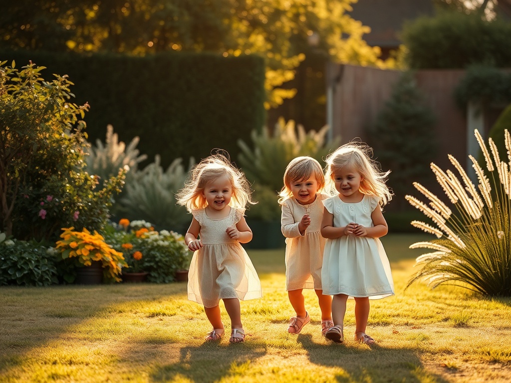 Family enjoying moments together