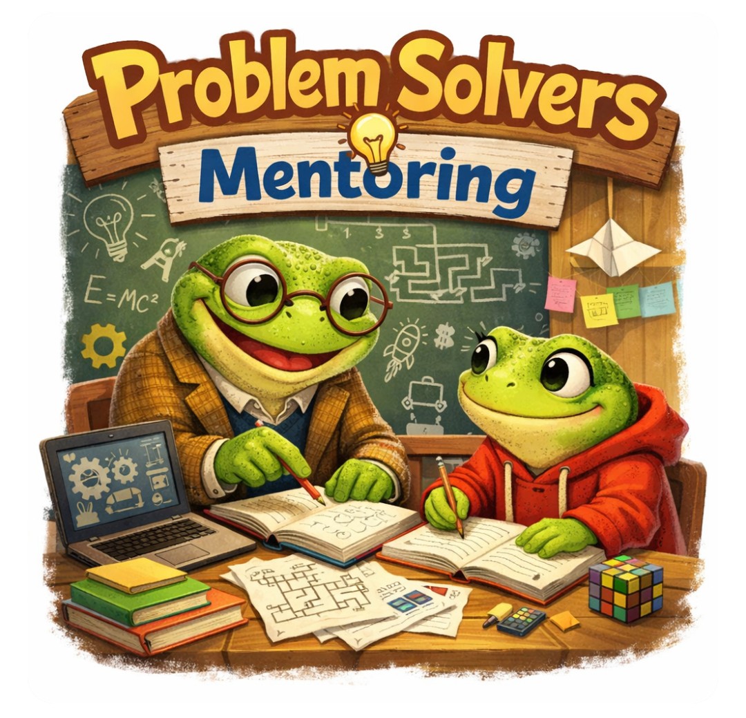 Mentor working with youth and adult learners