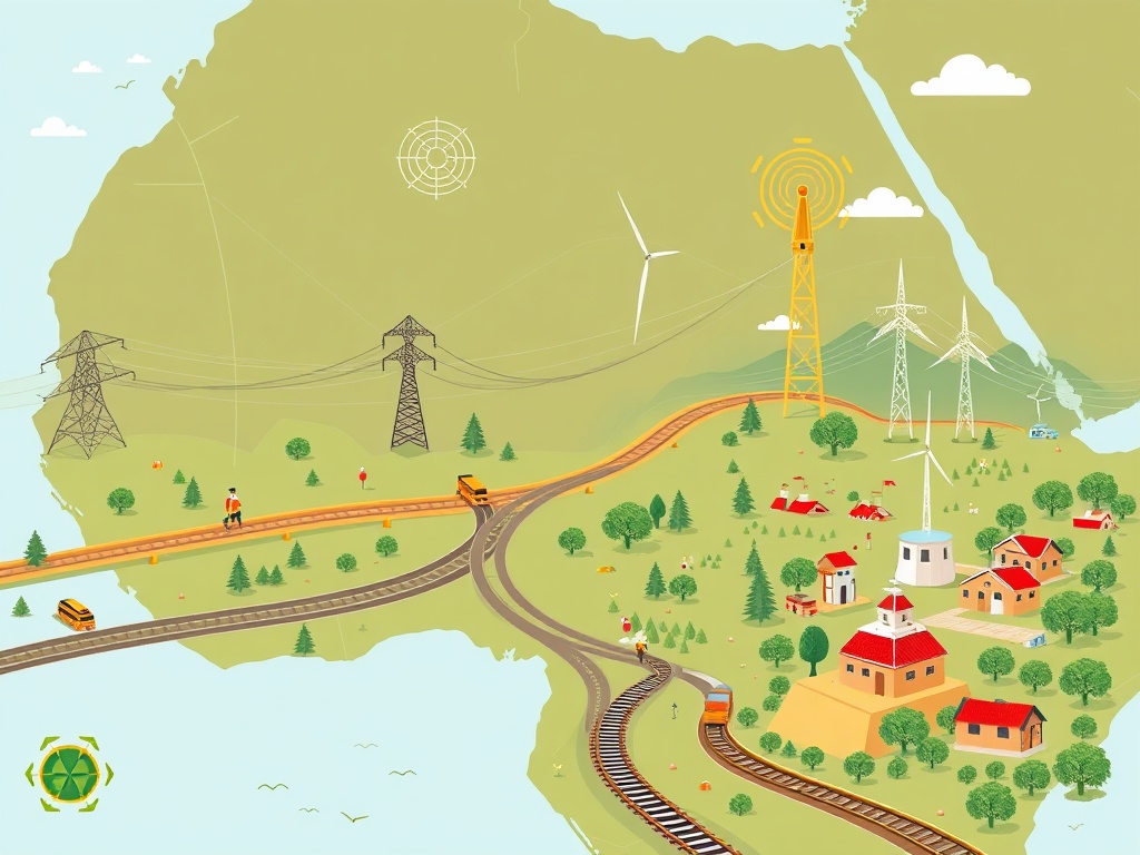 Infrastructures, connectivité et corridors économiques