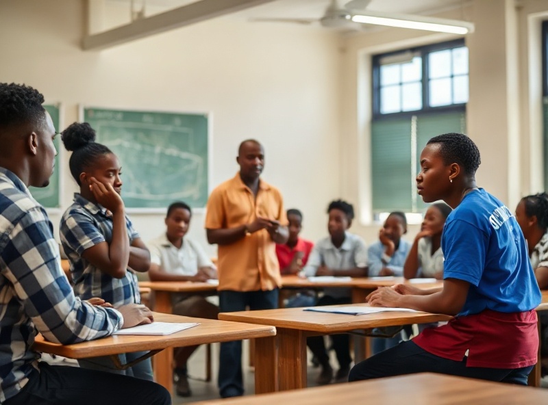 Éducation, formation professionnelle et emploi décent
