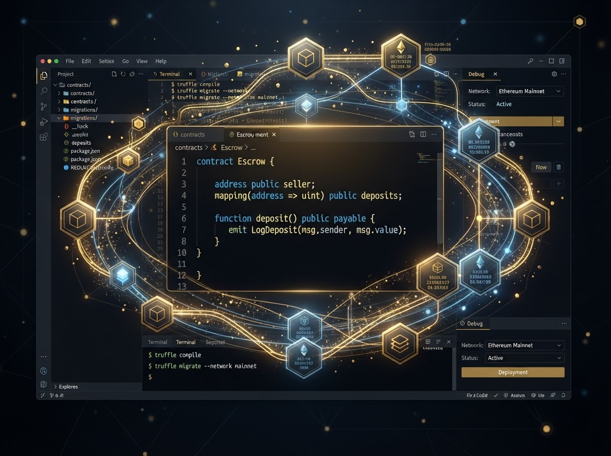 Smart contract development environment