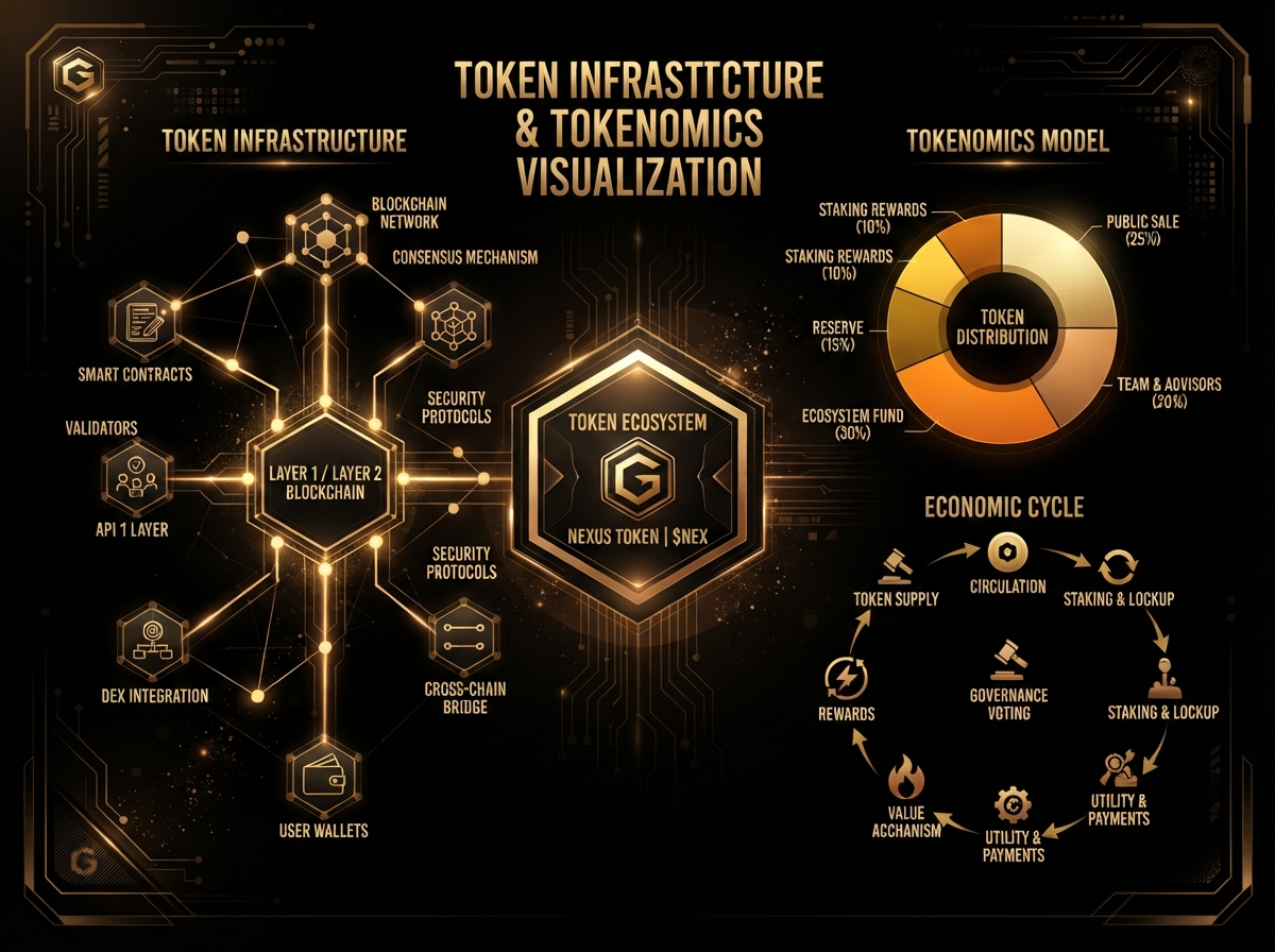 Token infrastructure and tokenomics