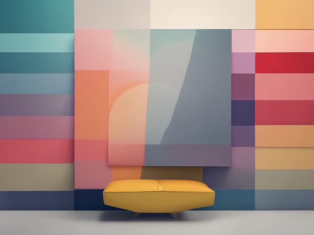 abstract, geometric, vibrant colors, canvas art