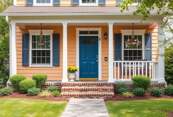 Professional home exterior cleaning
