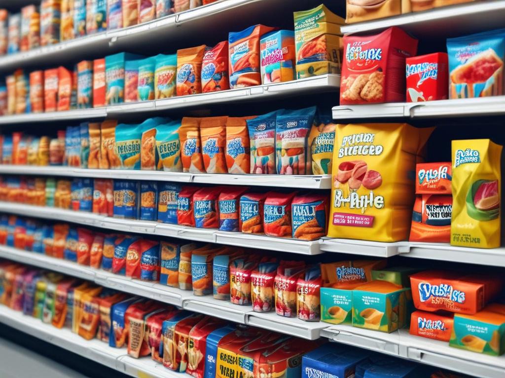A hyper realistic close up of a colorful assortment of