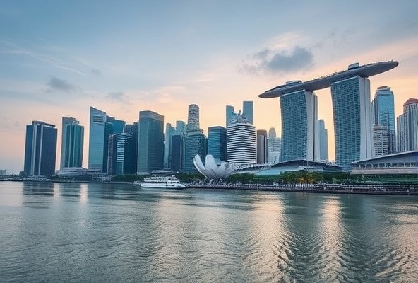 Singapore luxury destination with Marina Bay