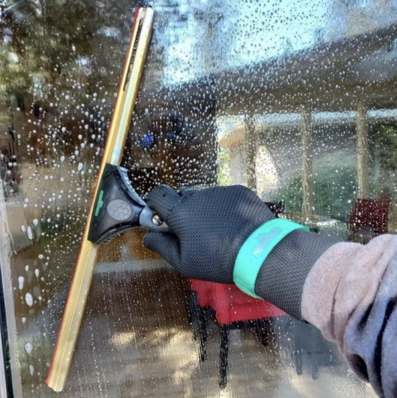 Charming residential home with clean windows