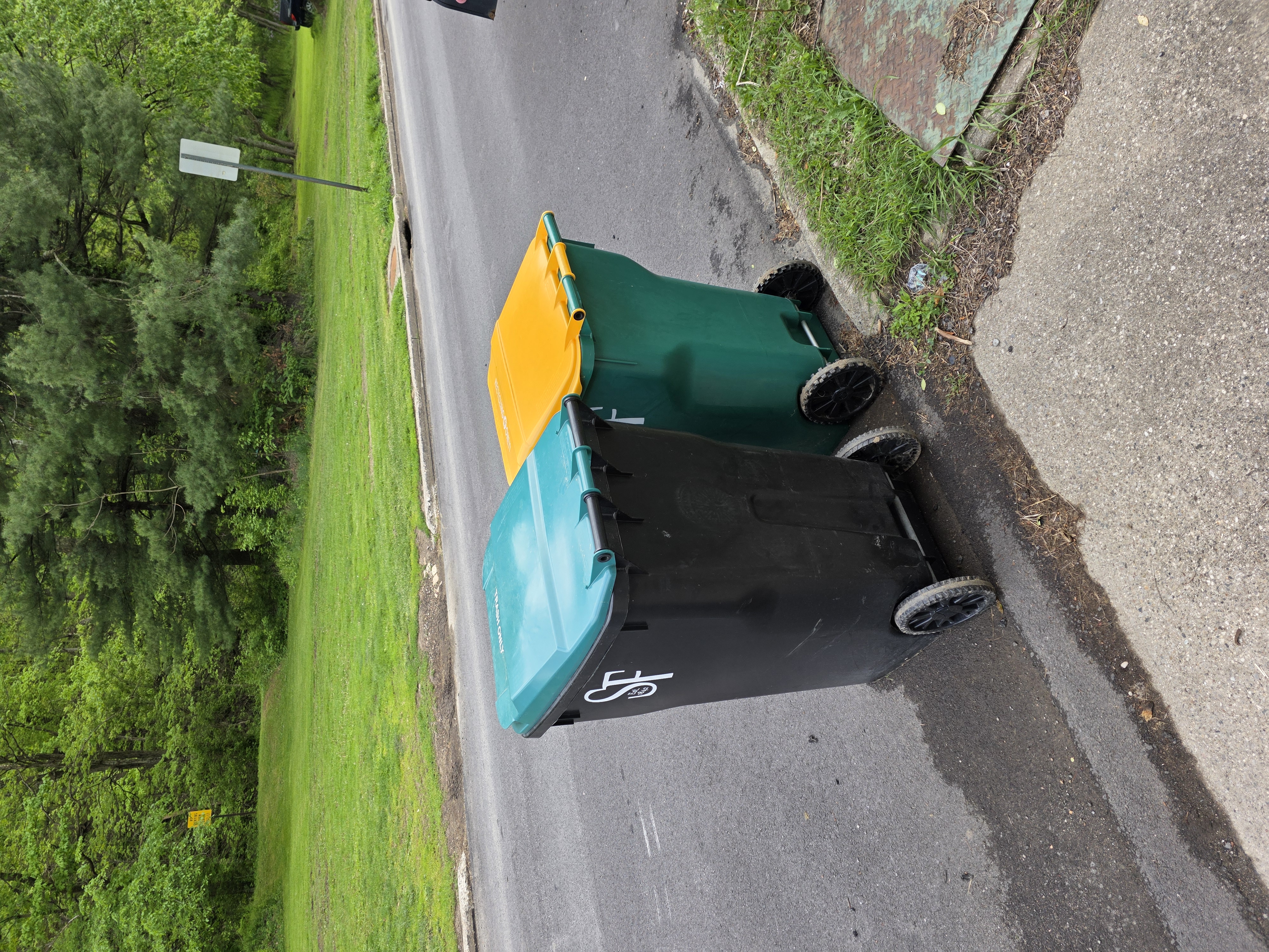 Ordrly service in action - bin handling