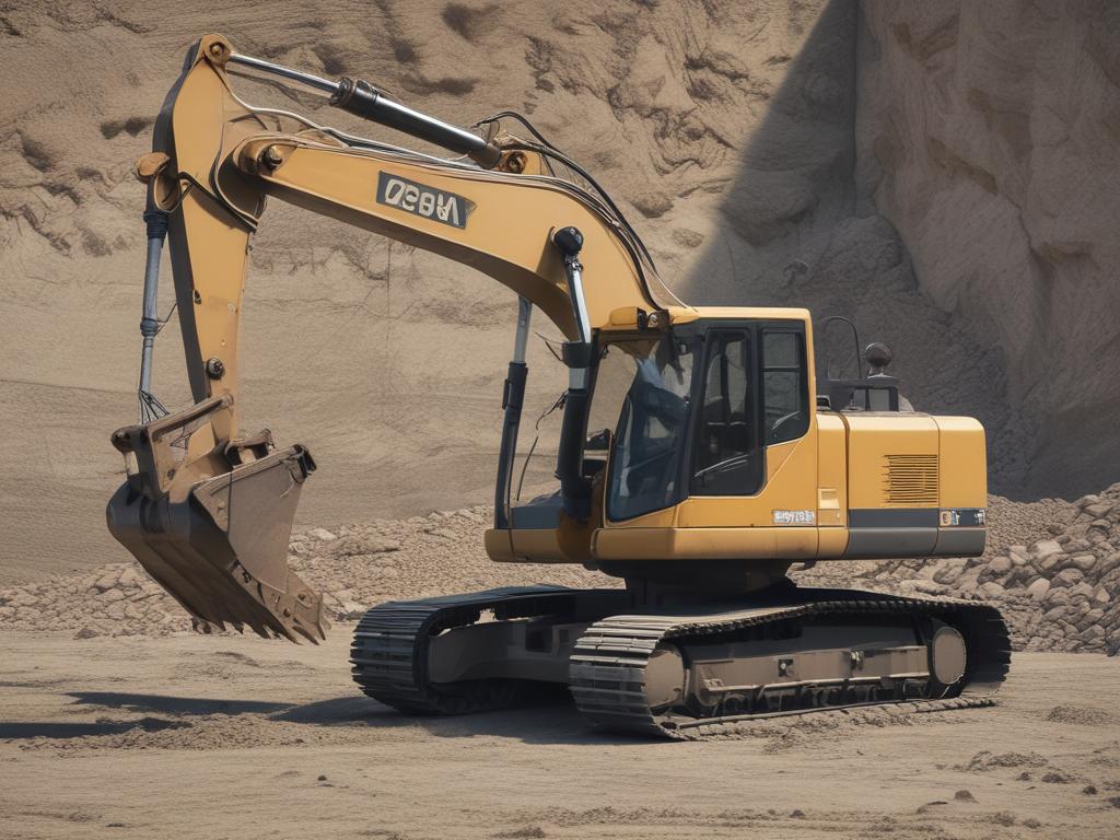 excavator, construction, heavy machinery