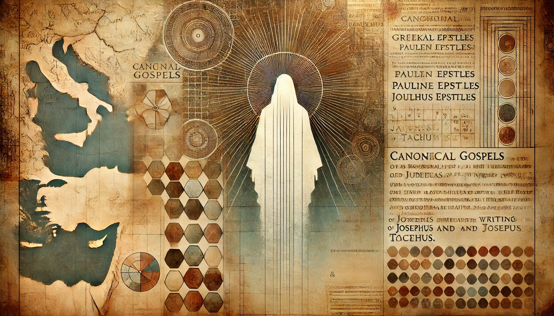 dall·e 2025-01-01 13.22.13 - a conceptual digital artwork featuring a central silhouette of a robed figure symbolizing jesus, faintly outlined in muted white and light gold. the b.webp