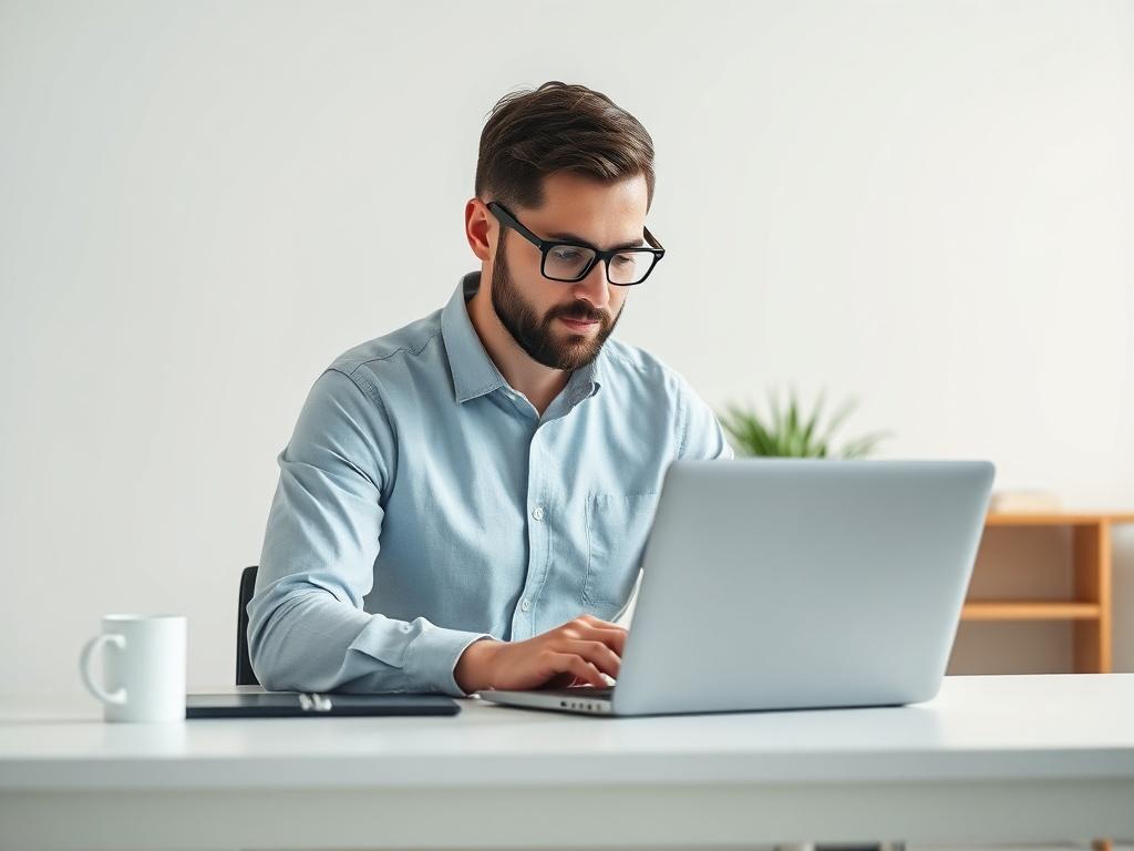 A professional portrait of a data engineer in a modern