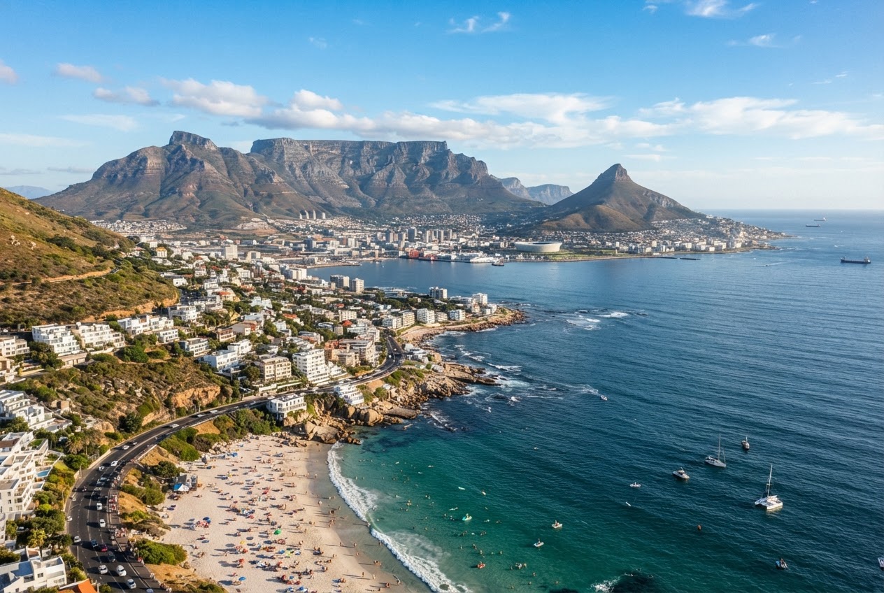 Cape Town with Table Mountain