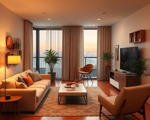Bachelor apartment