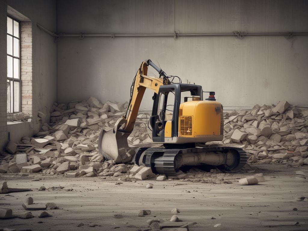 demolition, construction, safety, equipment, debris removal