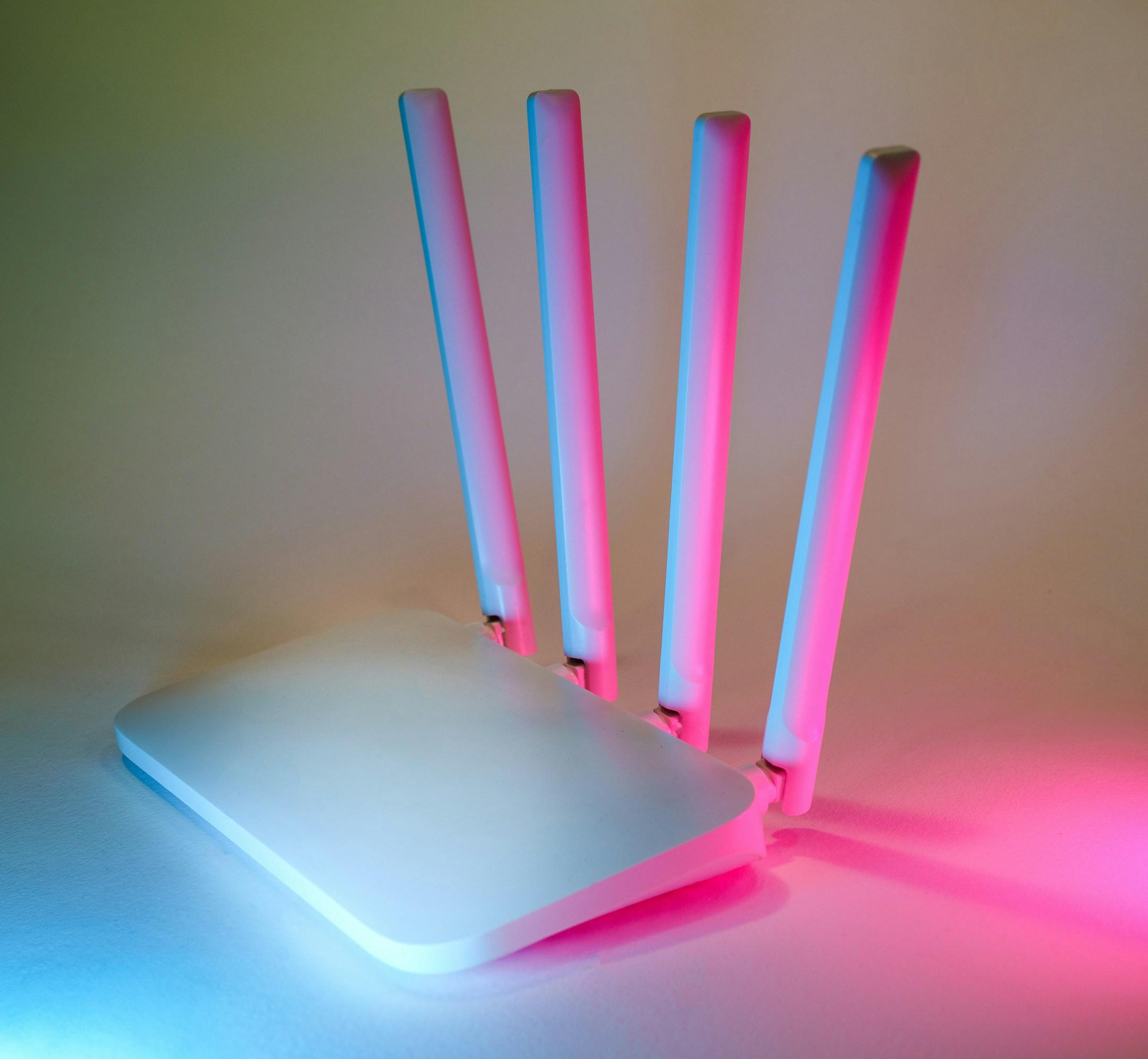 Smart home wireless network router device.