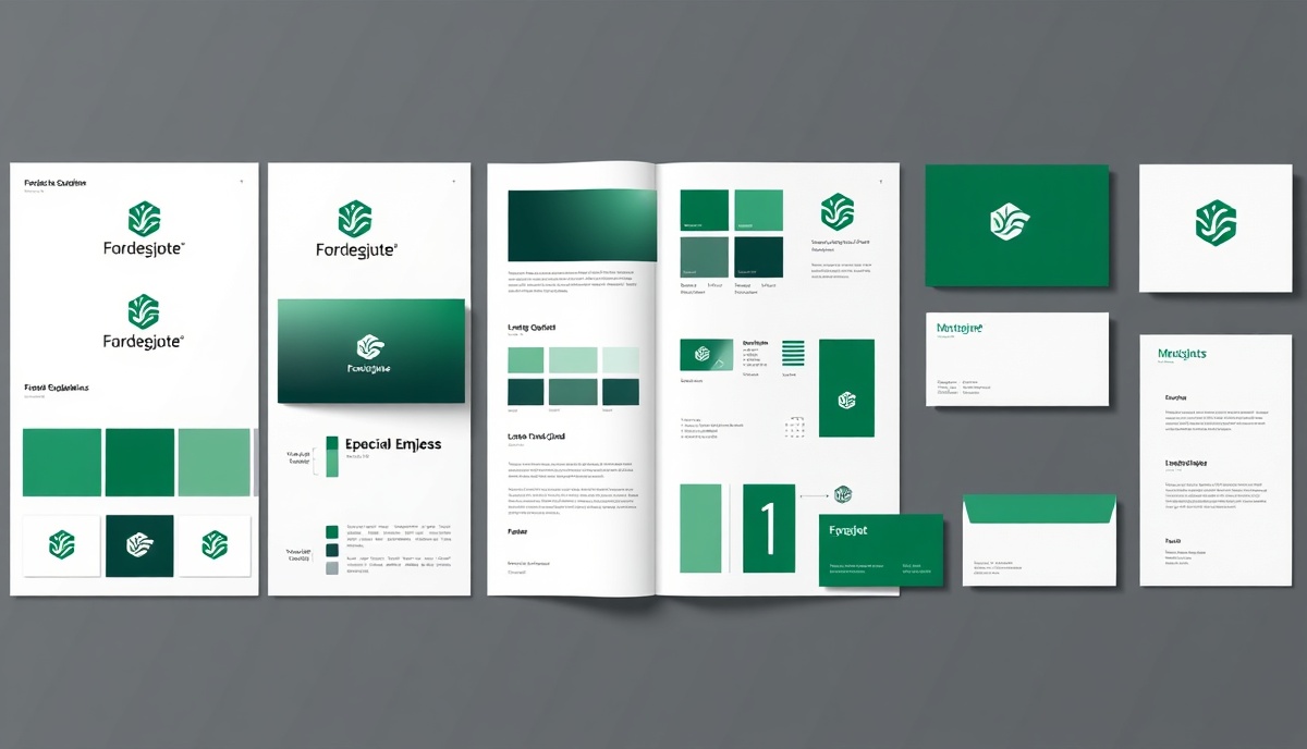Complete brand guidelines and system