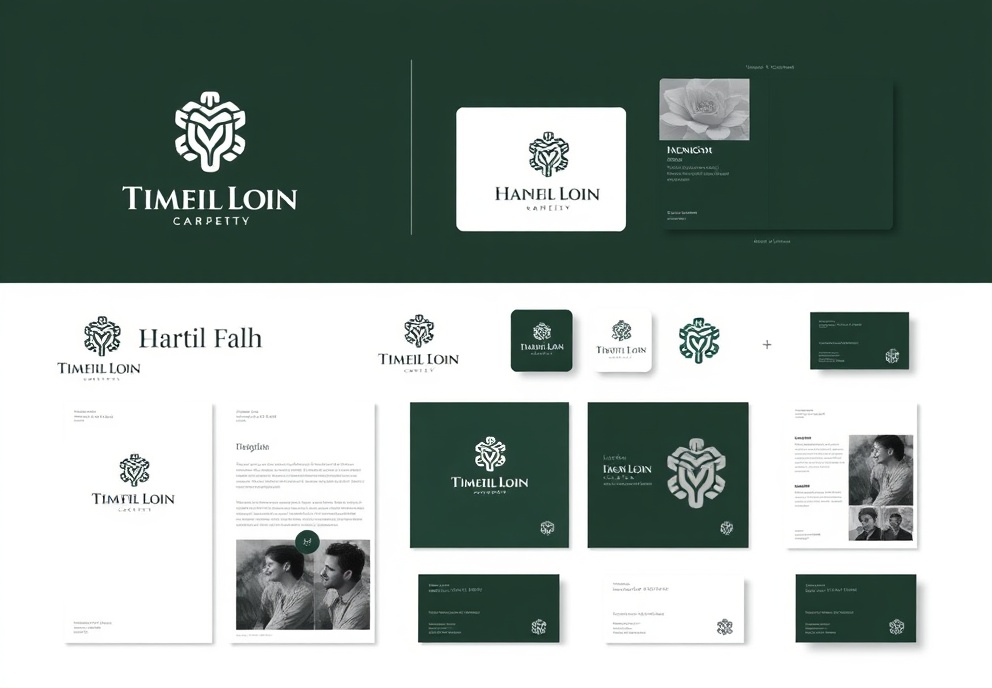 Complete brand identity system