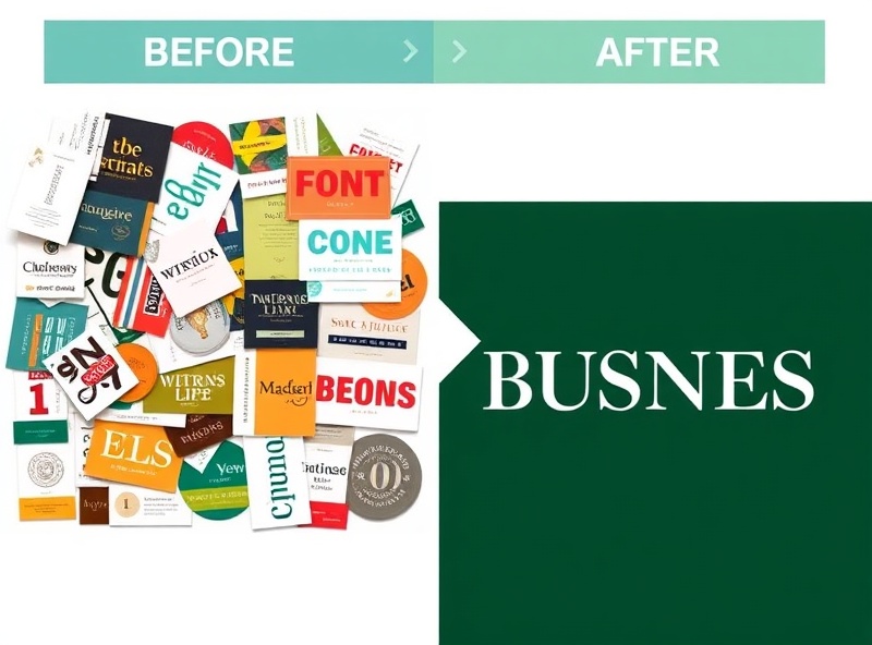 Brand transformation before and after