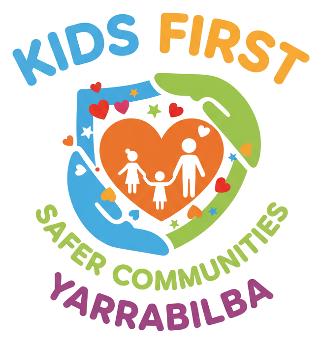 Kids First Safer Communities Yarrabilba Logo