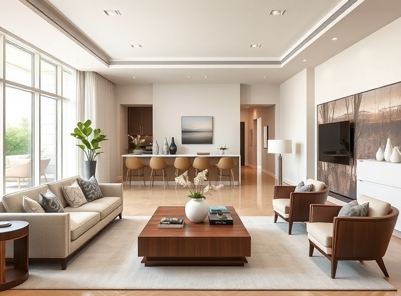 Elegant modern living room with premium furniture from Grapes N Tingz