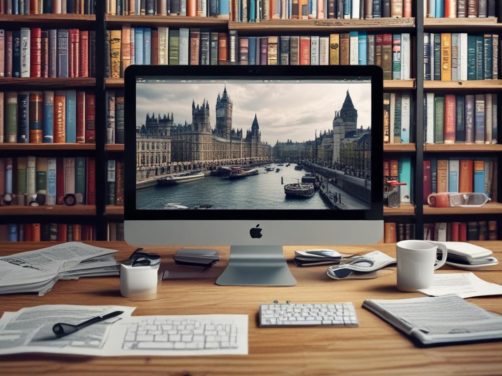 Generate a highly realistic, high-resolution image that visually reflects the theme of a blog titled "Comparing the Top Investment Portals for UK Citizens." The composition should feature a single subject: a focused close-up of a laptop screen showcasing a visually appealing and user-friendly investment portal interface. The laptop should be open and positioned on a clean, modern desk, emphasizing an organized and professional atmosphere. 

The screen should display a vibrant, simplified dashboard with grap