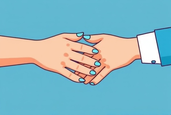 Manos juntas en solidaridad