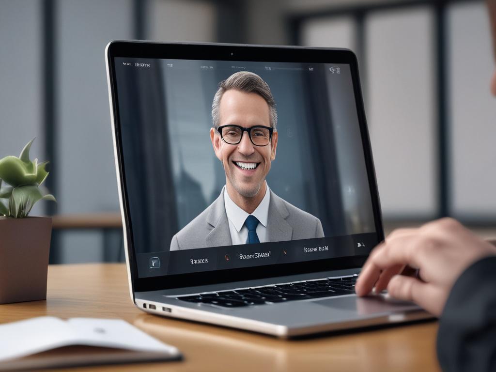 A close up shot of a laptop screen displaying a