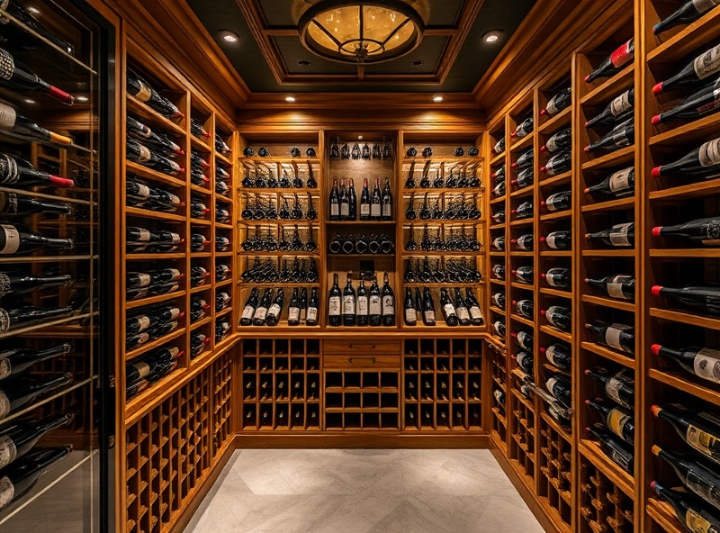 High-end wine cellar project