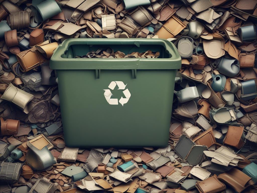 scrap material collection, recycling, environmental care