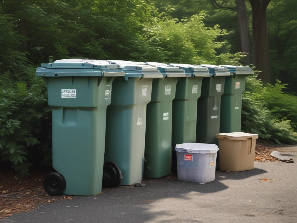 scheduled waste management, trash collection, Glen Cove